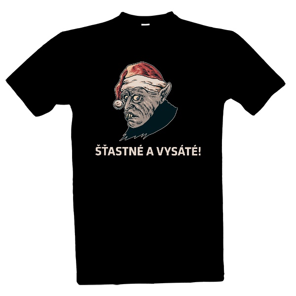 Tričko s potiskem Nosferatu | Dracula: Šťastné a vysáté!