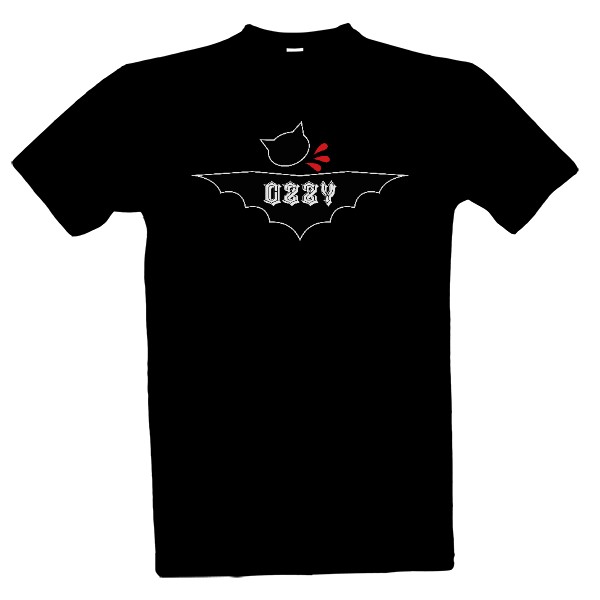 Tričko s potiskem Ozzy - Netopýr